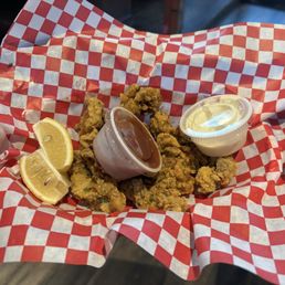 Fried Oysters Appetizer