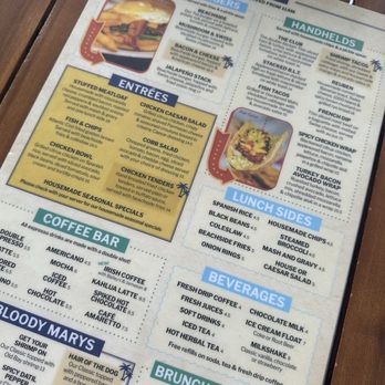 Beachside Diner - Menu - Diners Near Me - St. Augustine, Florida