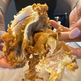 Greasy and not crispy. Oil temperature was not right at all. Greasy and not crispy. Oil temperature was not right at all.