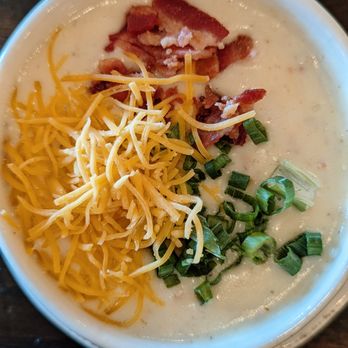 The '401 - Creamy Baked Potato Soup - American Near Me - Bellaire, Texas The '401 - Creamy Baked Potato Soup - American Near Me - Bellaire, Texas