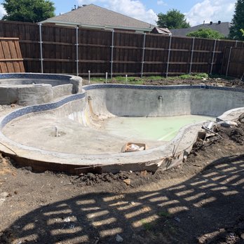 Prestige Pool and Patio - Unfinished pool - Hot Tub & Pool Near Me - Frisco, Texas Prestige Pool and Patio - Unfinished pool - Hot Tub & Pool Near Me - Frisco, Texas