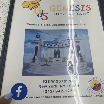 Genesis - Menu - Latin American Near Me - New York, New York