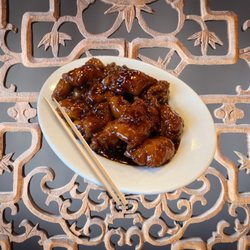 Rice Bowl - Eggplant with Garlic Sauce