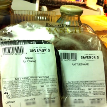 Savenor's Market - I also went crazy & had them throw in some Squab & Rattlesnake with my Meat Order.. - Meat Shops Near Me - Cambridge, Massachusetts