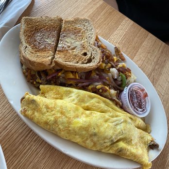 Original Hotcake House - Philly cheese steak omelet - Diners Near Me - Portland, Oregon