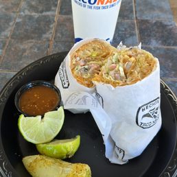 Shrimp Burrito