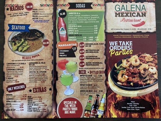 Menu photo 2 Galena Super Market & Restaurant Freeport, IL Menu photo 2 Galena Super Market & Restaurant Freeport, IL