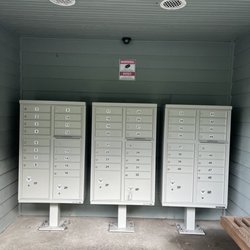 Locking Mailbox Installers - After they took down the old boxes and installed the new ones in Spokane.