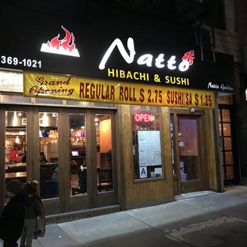 Natto Hibachi & Sushi - What you see outside - Sushi Bars Near Me - Brooklyn, New York