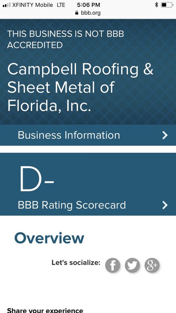 Slide of Campbell Roofing & Sheet Metal