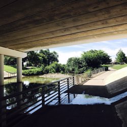 Plano Veterans Memorial Park - Under the bridge!