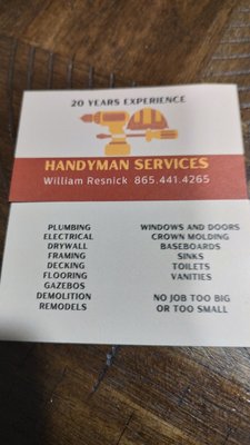 Handyman services Logo