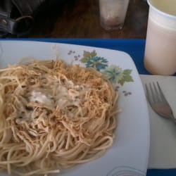 Energia do Cerrado - Macarronada com suco de polpa de laranja