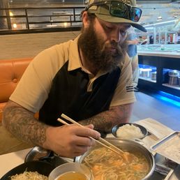 Getting the bowl food of goodies