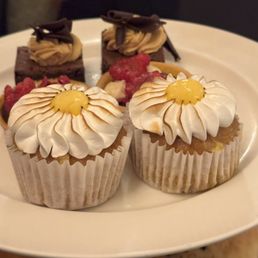 3 "premium cakes" (lemon meringue, fruit tart, chocolate truffle)