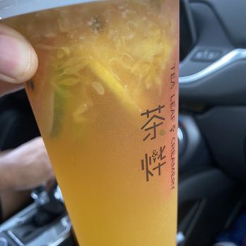 Tea Leaf and Creamery - Super fruit Green Tea - Bubble Tea Near Me - Decatur, Georgia