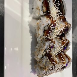 Eel hand roll Eel hand roll
