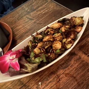 Thai District - Spicy Brussels Sprouts - Thai Near Me - Long Beach, California Thai District - Spicy Brussels Sprouts - Thai Near Me - Long Beach, California