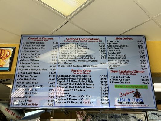Menu photo 4 Captain Fish & Chips Sacramento, CA Menu photo 4 Captain Fish & Chips Sacramento, CA