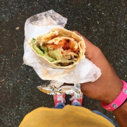 Deli Heaven - Halloumi and mushroom wrap