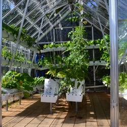 Urban Food Farms - 8x12 sustainable hydroponic greenhouse. Easy grow home vegetable system.