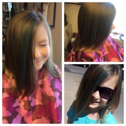 Creative Edge Salon - After shot of my daughter's hair.