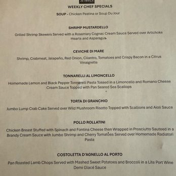 Spigola Restaurant - Specials for this week 6/26/25 - Italian Near Me - Hamilton Township, New Jersey Spigola Restaurant - Specials for this week 6/26/25 - Italian Near Me - Hamilton Township, New Jersey