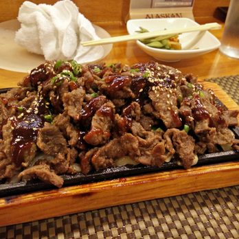 Ajimi - Beef bulgogi. Huge portions! - Sushi Bars Near Me - Fairbanks, Alaska