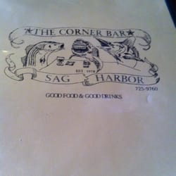 The Corner Bar - Menu