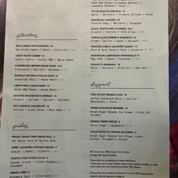 Front menu Front menu