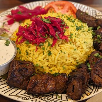 Habibi Grill - Beef Shish Kebab. - Cafes Near Me - Columbus, Ohio