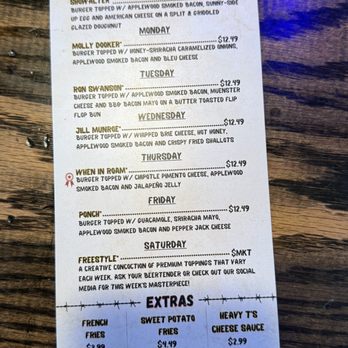 Jack Brown's - Daily Specials Menu - New American Near Me - Charlotte, North Carolina