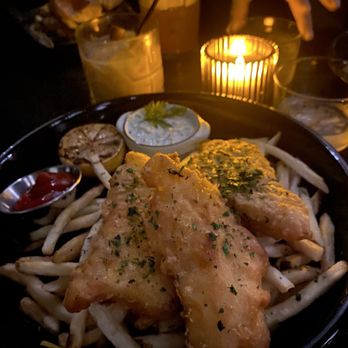 The Botanist - Fish and chips - Cocktail Bars Near Me - Bakersfield, California