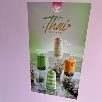 P’tit Tea Maison - Thai series menu - Donuts Near Me - Fort Worth, Texas