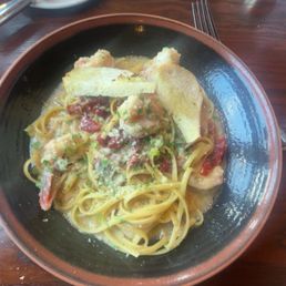 Shrimp Scampi & Linguine