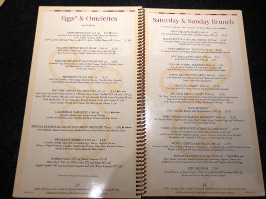 Menu photo 8 The Cheesecake Factory San Antonio, TX