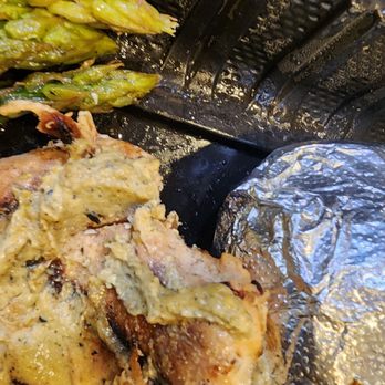 Septembers Taproom & Eatery - 3 strips of asparagus and chomped on chicken - Sports Bars Near Me - Perris, California Septembers Taproom & Eatery - 3 strips of asparagus and chomped on chicken - Sports Bars Near Me - Perris, California