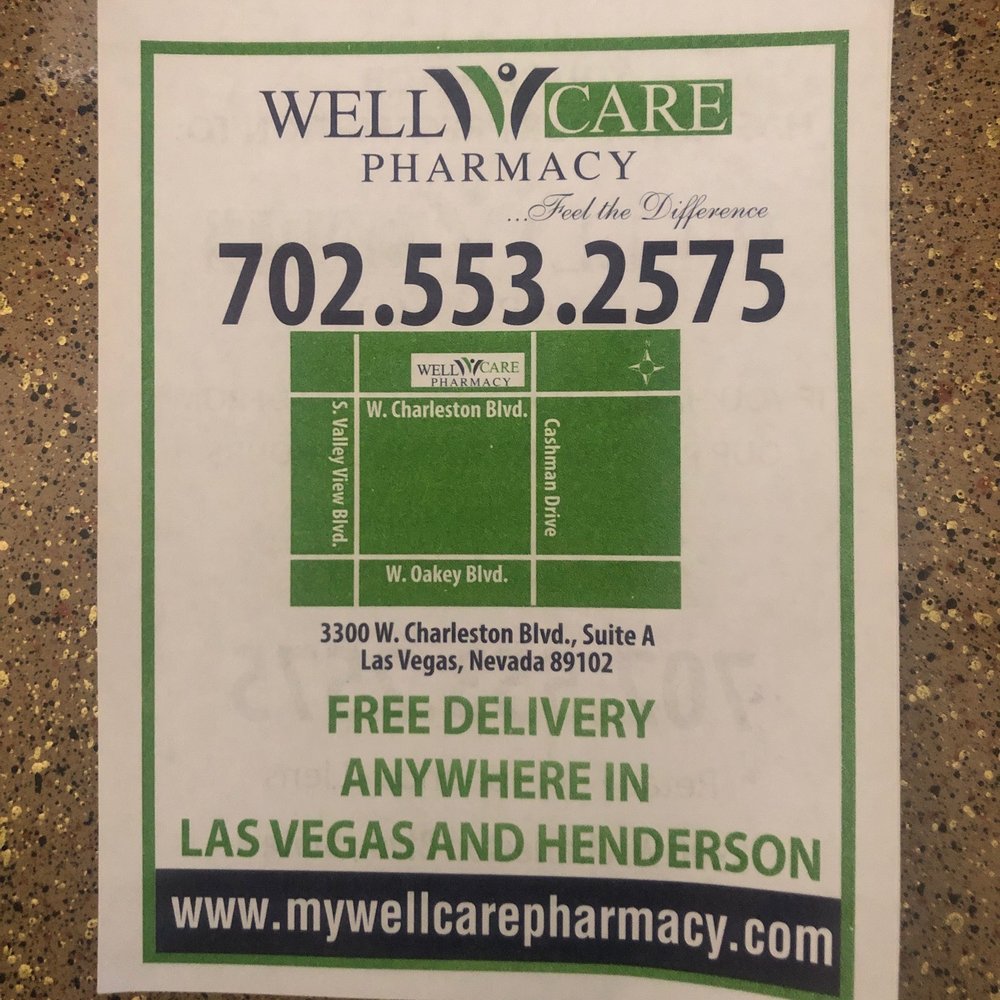 Well Care Pharmacy - Pharmacy Near Me - Las Vegas, Nevada Well Care Pharmacy - Pharmacy Near Me - Las Vegas, Nevada