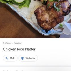 Pho Tai 63 - Chicken with rice