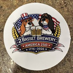2 Basset Brewery - Sticker