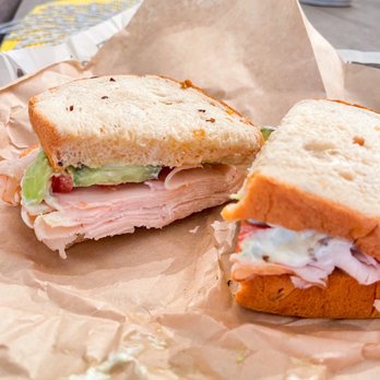 Persnickety Crane Cafe - the italian garden sandwich -- oven roasted turkey breast | harvarti cheese | pesto | cucumber | vibe ripe tomatoes | avocado + mayo spread - Desserts Near Me - Yorktown, Virginia Persnickety Crane Cafe - the italian garden sandwich -- oven roasted turkey breast | harvarti cheese | pesto | cucumber | vibe ripe tomatoes | avocado + mayo spread - Desserts Near Me - Yorktown, Virginia