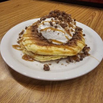 Penny Ann's Cafe - Candied Pecans, Caramel & Whipped Cream Heavenly Hot Cakes - Breakfast & Brunch Near Me - Taylorsville, Utah Penny Ann's Cafe - Candied Pecans, Caramel & Whipped Cream Heavenly Hot Cakes - Breakfast & Brunch Near Me - Taylorsville, Utah