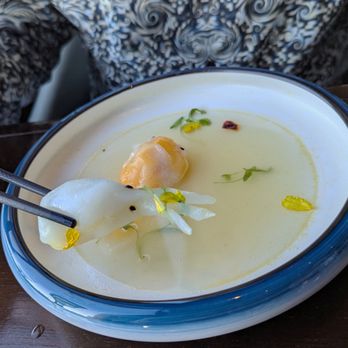 Empress by Boon - Squid and Fish Dumplings - Cantonese Near Me - San Francisco, California Empress by Boon - Squid and Fish Dumplings - Cantonese Near Me - San Francisco, California
