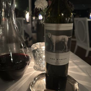 Caruso's - Mascot wine - New American Near Me - Montecito, California Caruso's - Mascot wine - New American Near Me - Montecito, California