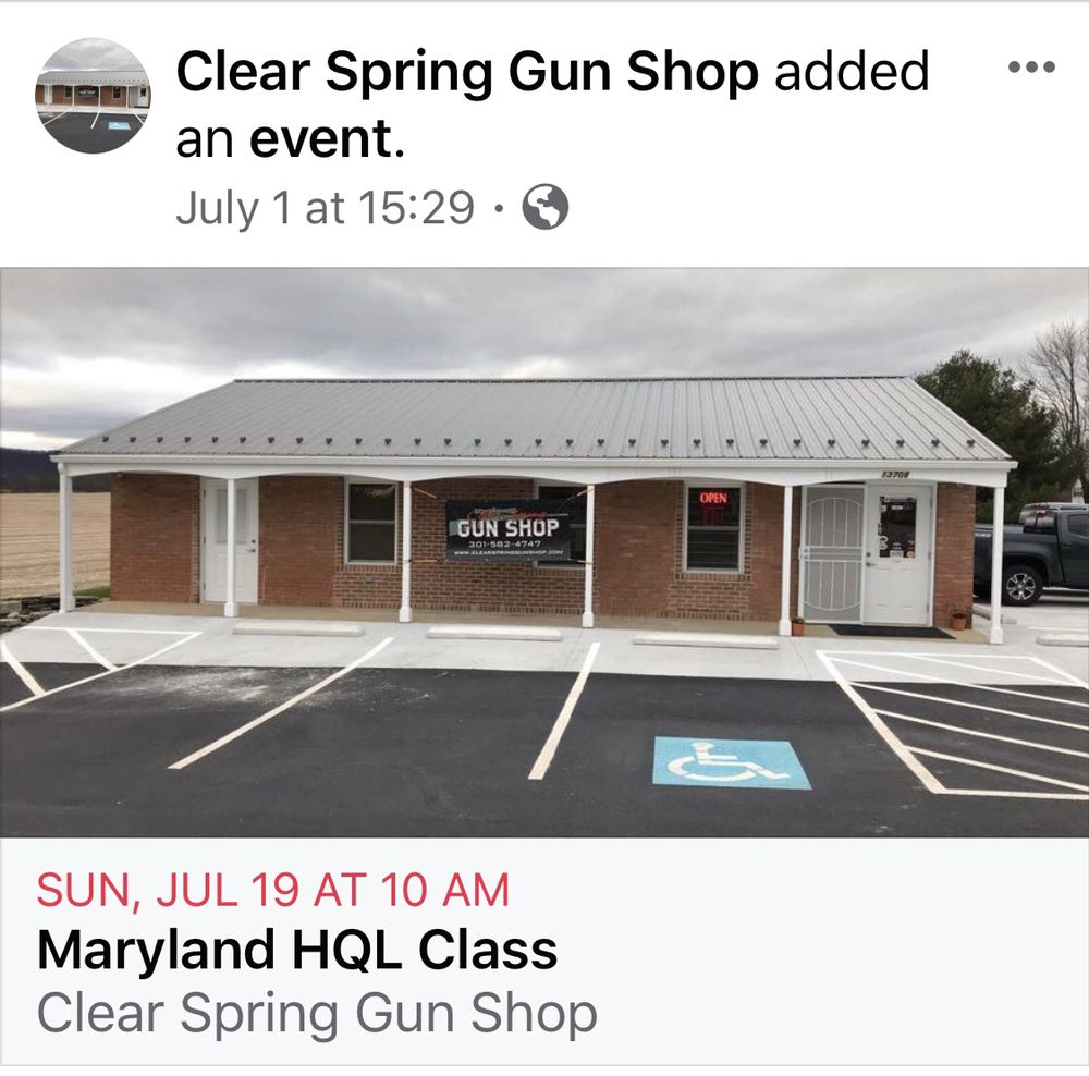 CLEAR SPRING GUN SHOP Updated September 2024 16 Photos 13708