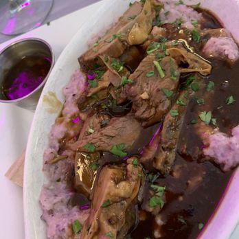 Frances' Deli - Purple grits and lamb - Delis Near Me - Chicago, Illinois