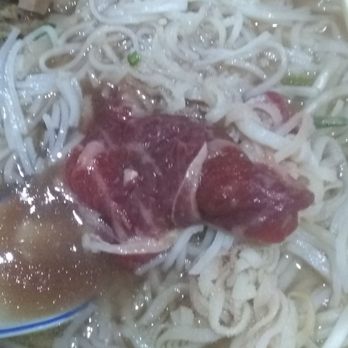 Pho Best III - Raw meat in pho - Vietnamese Near Me - Elmhurst, New York