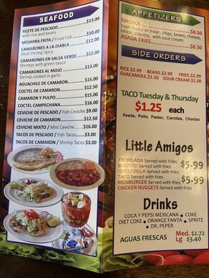 Menu photo 1 Luis’s Mexican & Seafood Lancaster, CA Menu photo 1 Luis’s Mexican & Seafood Lancaster, CA
