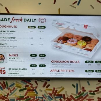 Krispy Kreme Doughnuts - Menu items - Donuts Near Me - Tempe, Arizona Krispy Kreme Doughnuts - Menu items - Donuts Near Me - Tempe, Arizona