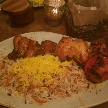 Rumi's Kitchen - Hens and cranberry/orange rice - Persian/Iranian Near Me - Atlanta, Georgia